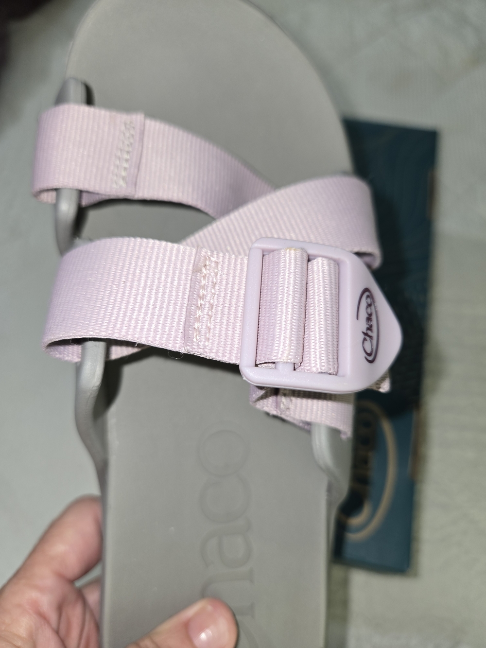 Chaco Chillo Slide Women's Pale Lilac Adjustable Strap Sandal